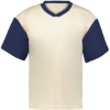Custom Unisex Prep Street Fan Jersey Alabaster/ Navy