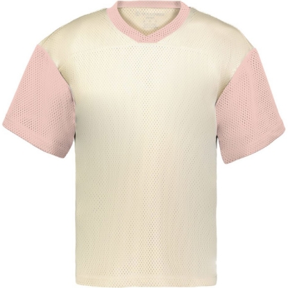 Custom Unisex Prep Street Fan Jersey Alabaster/ Petal Pink