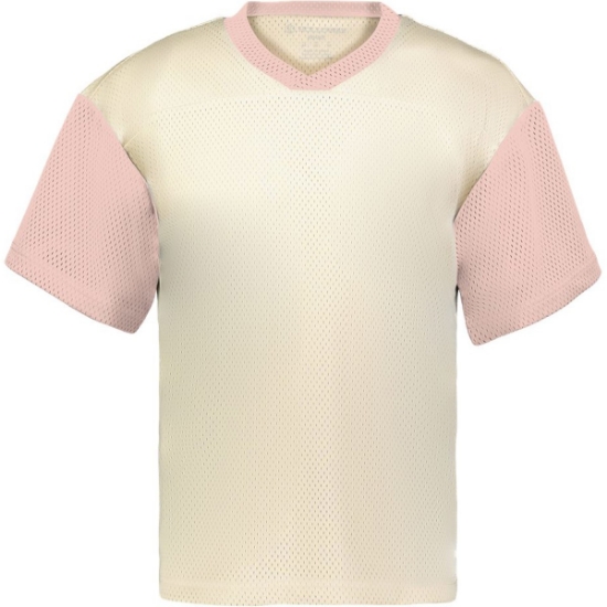 Custom Unisex Prep Street Fan Jersey Alabaster/ Petal Pink