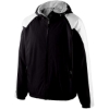 Custom Mens Homefield Hooded Jacket Black/ White