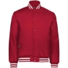 Custom Mens Heritage Jacket Scarlet/ White
