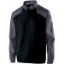 Custom Mens Raider Quarter-Zip Jacket Carbon Print/ Black