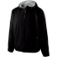 Custom Youth Homefield Hooded Jacket Black