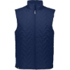Custom Mens Repreve® Eco Quilted Vest Navy