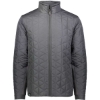 Custom Mens Repreve® Eco Quilted Jacket Carbon