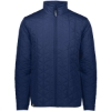 Custom Mens Repreve® Eco Quilted Jacket Navy