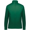 Custom Mens Featherlight Soft Shell Jacket Dark Green