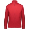 Custom Mens Featherlight Soft Shell Jacket Scarlet