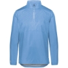 Custom Mens SeriesX Quarter-Zip Pullover Columbia Blue