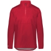 Custom Mens SeriesX Quarter-Zip Pullover Scarlet