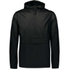 Custom Mens Packable Quarter-Zip Jacket Black
