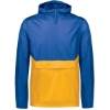 Custom Mens Packable Quarter-Zip Jacket Royal/ Gold