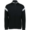 Custom Mens Limitless Full-Zip Jacket Black/ White/ Black