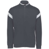Custom Mens Limitless Full-Zip Jacket Carbon/ White/ Carbon