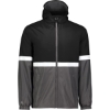 Custom Mens Turnabout Reversible Hooded Jacket Black/ Carbon