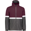 Custom Mens Turnabout Reversible Hooded Jacket Maroon/ Carbon