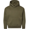 Custom Youth Hoodie Sweatshirt Military Green