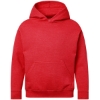 Custom Youth Hoodie Sweatshirt Vintage Red