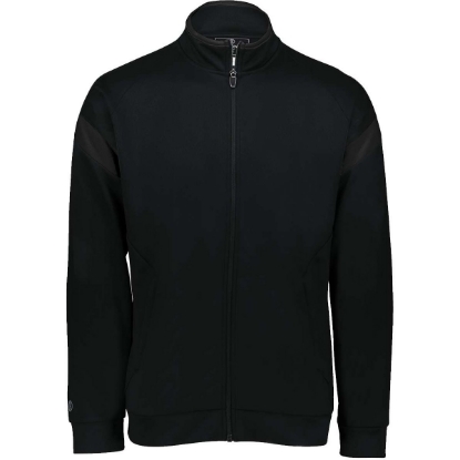Custom Youth Limitless Full-Zip Jacket Black
