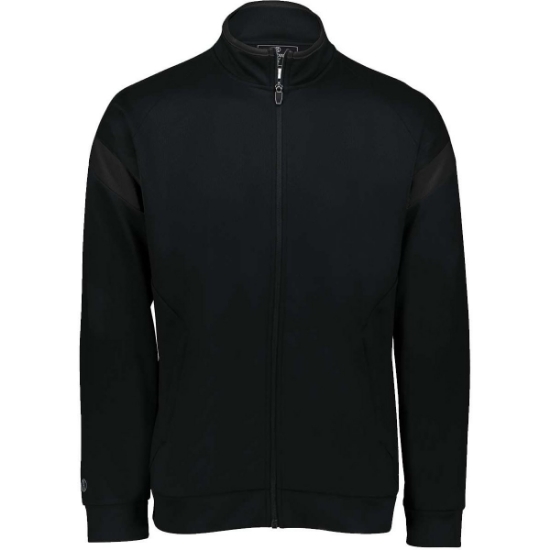 Custom Youth Limitless Full-Zip Jacket Black