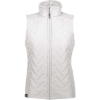 Custom Womens Repreve® Eco Quilted Vest White