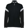 Custom Womens Limitless Full-Zip Jacket Black/ White/ Black