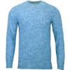 Custom Mens Belize Sublimated Long Sleeve T-Shirt Caribbean Water