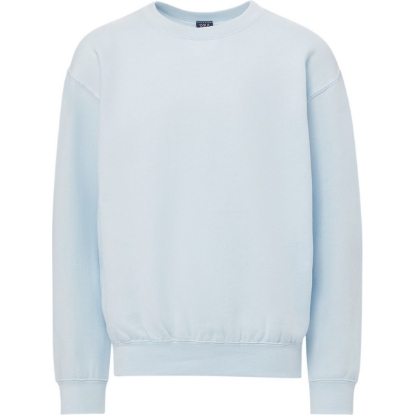 Custom Youth Buddy Crewneck Sweatshirt Arctic Blue