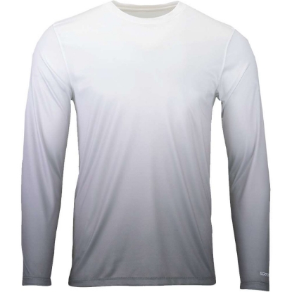 Custom Mens Maui Performance Long Sleeve T-Shirt Aluminum