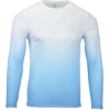 Custom Mens Maui Performance Long Sleeve T-Shirt Turquoise