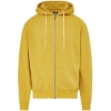 Custom Unisex Retro Heather Full-Zip Hooded Sweatshirt Ginger
