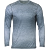 Custom Mens Mirage Performance Long Sleeve T-Shirt Steel