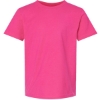 Custom Youth Fine Jersey T-Shirt Fuchsia