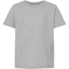 Custom Youth Fine Jersey T-Shirt Heather Grey
