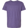 Custom Youth Fine Jersey T-Shirt Heather Purple