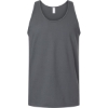 Custom Unisex Fine Jersey Tank Asphalt