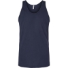 Custom Unisex Fine Jersey Tank Navy
