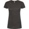 Custom Womens Poly-Rich T-Shirt Heather Graphite