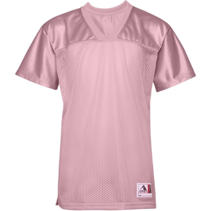 Custom Womens Junior Fit Stadium Replica Football Jersey Light Pink