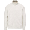 Custom Mens Vintage Fleece Track Jacket Oatmeal