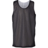 Custom Youth Pro Mesh Reversible Tank Top Black/ White