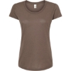 Custom Womens Tri-Blend T-Shirt Mocha Tri Blend