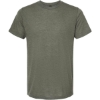 Custom Mens Tri-Blend T-Shirt Military Tri Blend