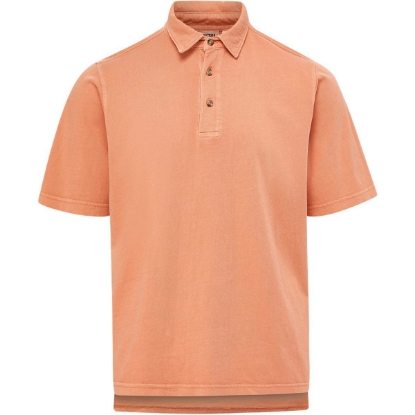 Custom Mens Coastal Color™ Polo Tangy Tangerine