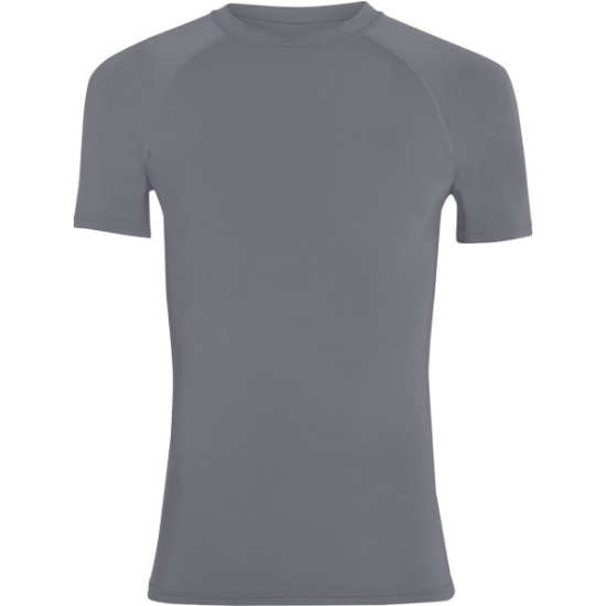 Custom Youth Hyperform Compression Raglan T-Shirt Graphite