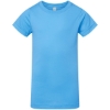 Custom Girls Fine Jersey Tee Aqua