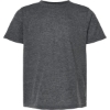 Custom Youth Poly-Rich T-Shirt Heather Charcoal