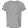 Custom Youth Poly-Rich T-Shirt Heather Grey