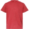 Custom Youth Poly-Rich T-Shirt Heather Red
