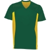 Custom Youth Reversible Flag Football Jersey Dark Green/ Gold